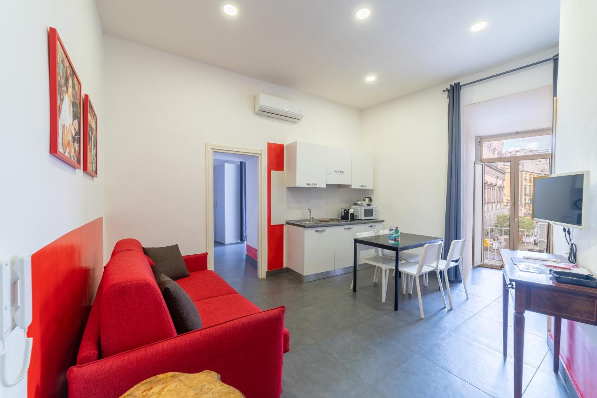 Arka Apartments Nápoly Kültér fotó
