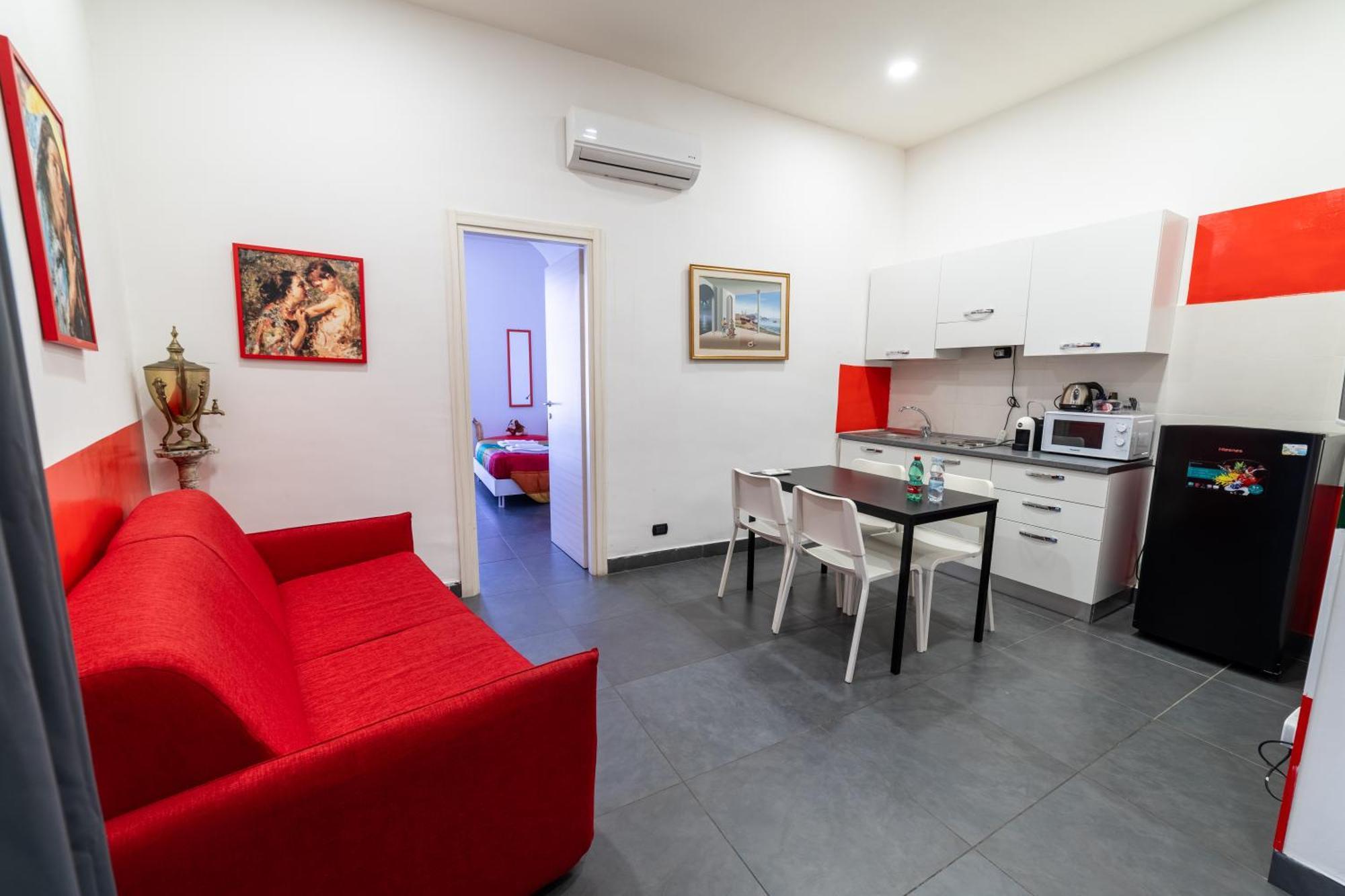Arka Apartments Nápoly Kültér fotó